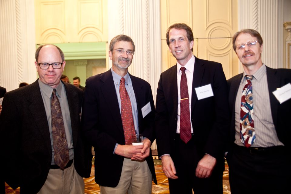Hal Kane, Nick Lenssen, Alan Durning, and Michael Renner (former Worldwatchers)